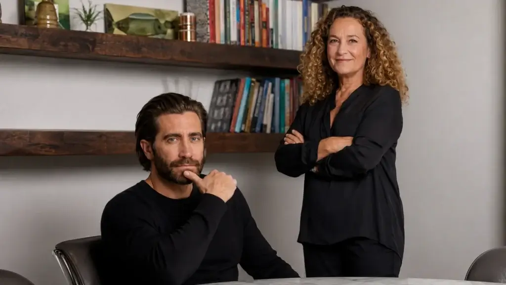 Diane von Furstenberg and Jake Gyllenhaal