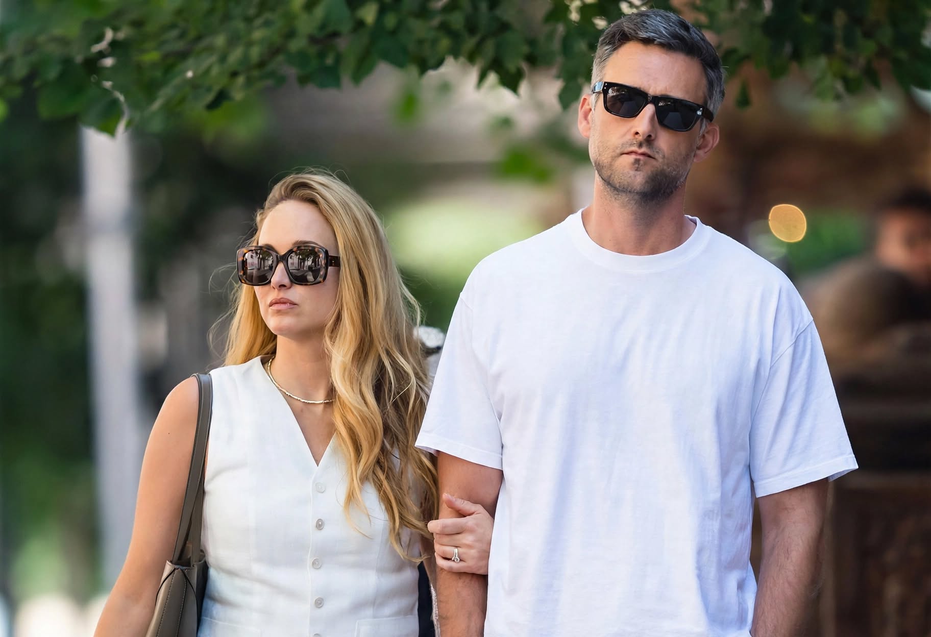 Jennifer Lawrence and Jim Taiclet