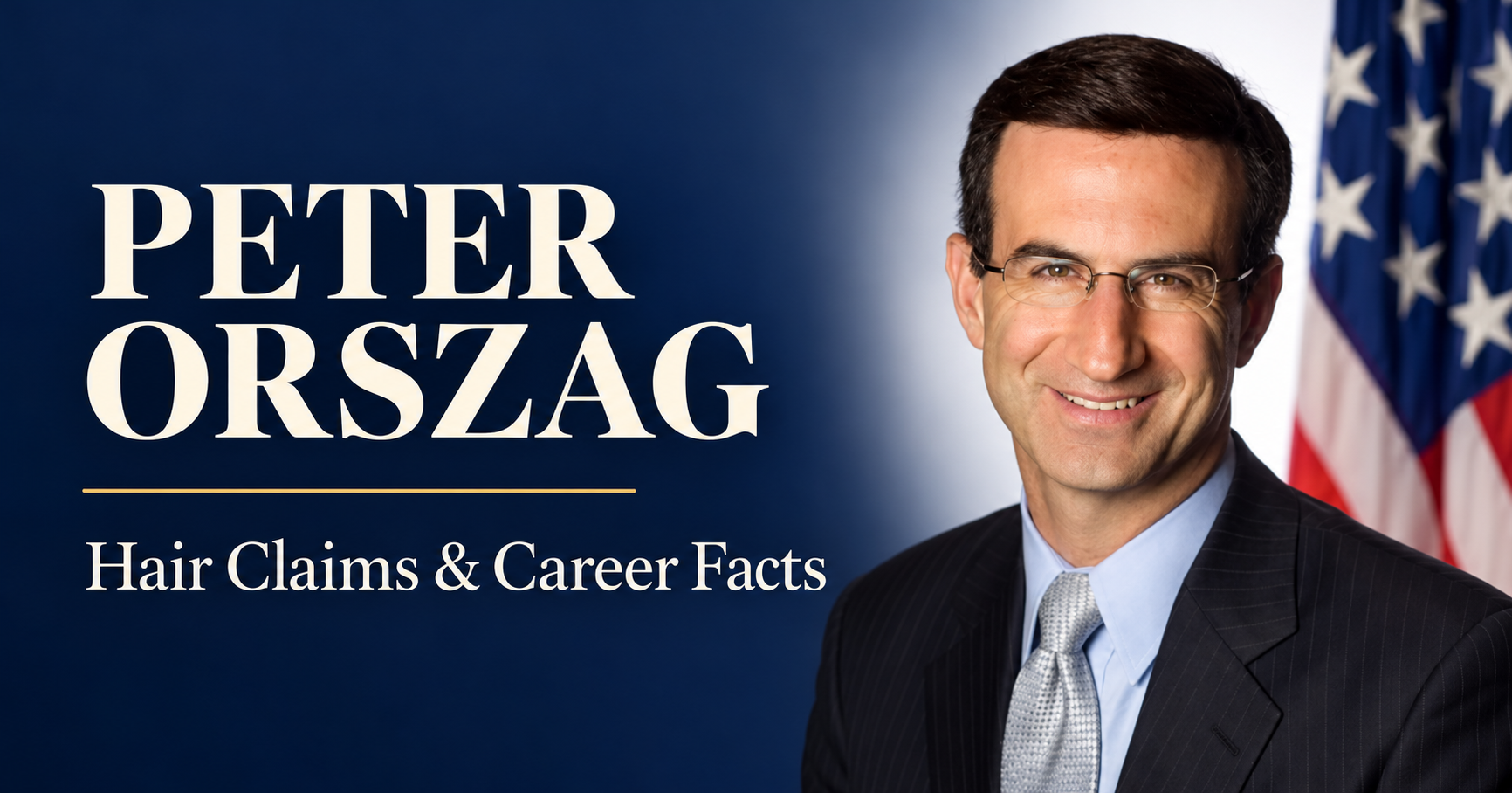 Peter Orszag bald