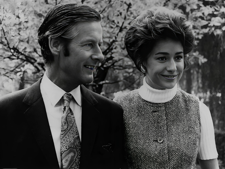 Peter Townsend and Marie-Luce Jamagne