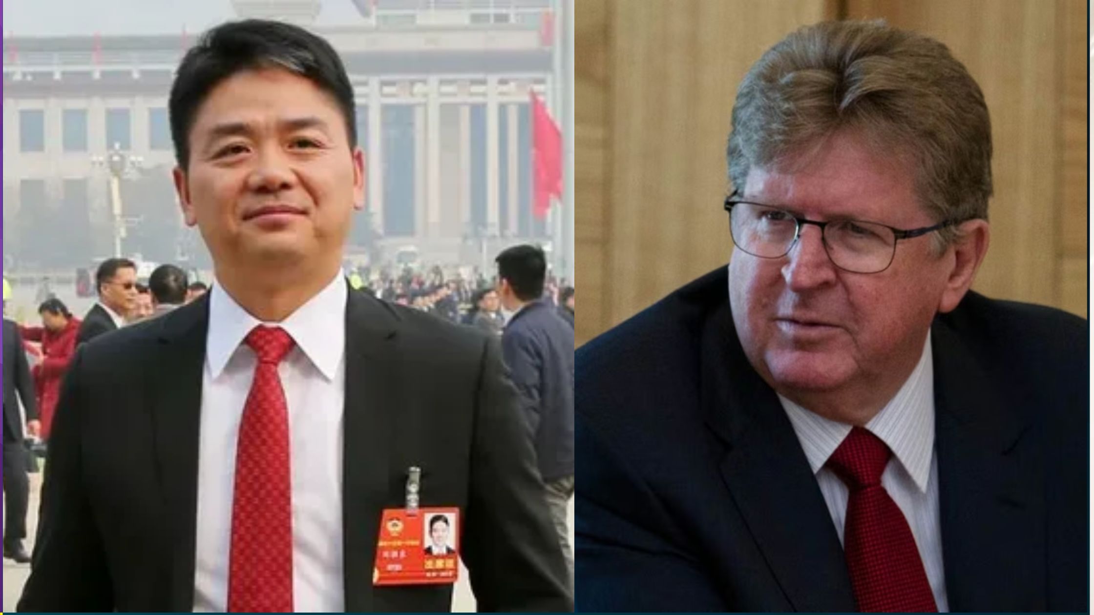 Richard Liu and German Larrea
