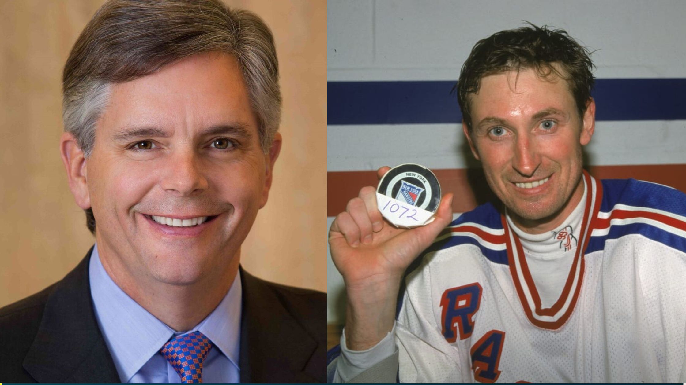 Wayne Gretzky and Larry Culp